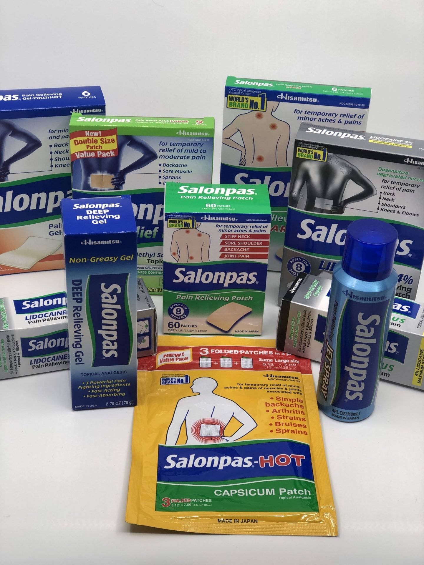 Pain relief without pills from Salonpas