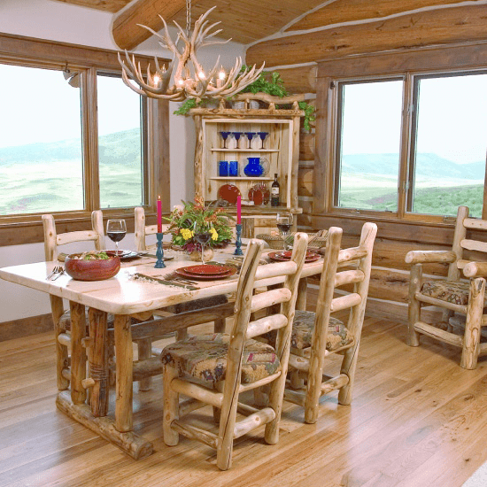Log Furniture for the perfect rustic look